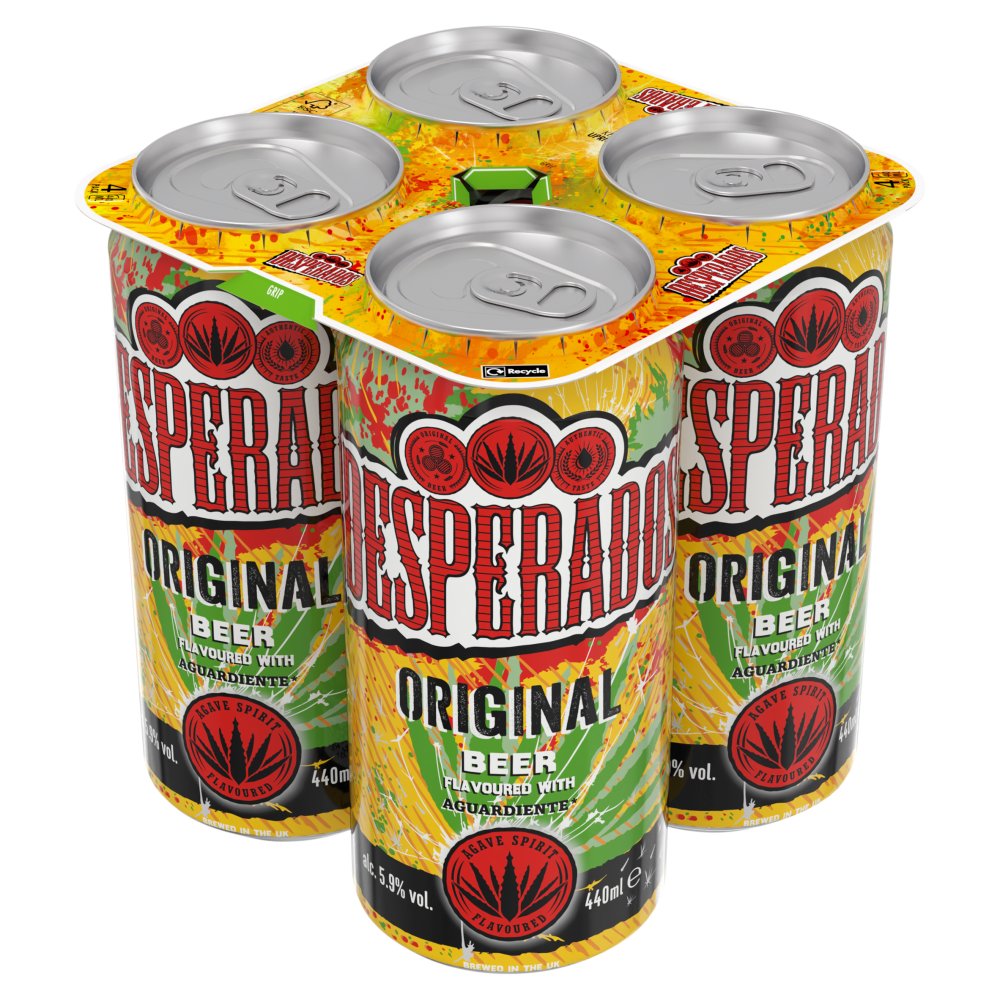 Desperado 4pack 440ml - Broadgate Store