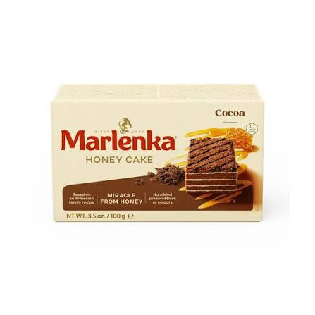Marlenka cocoa honey cake 100g - Broadgate Store
