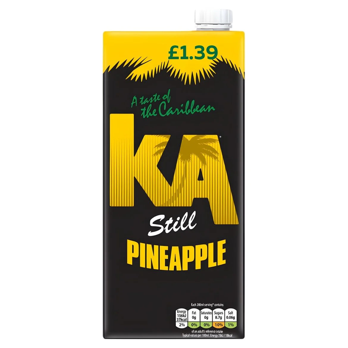 KA pineapple carton 1L