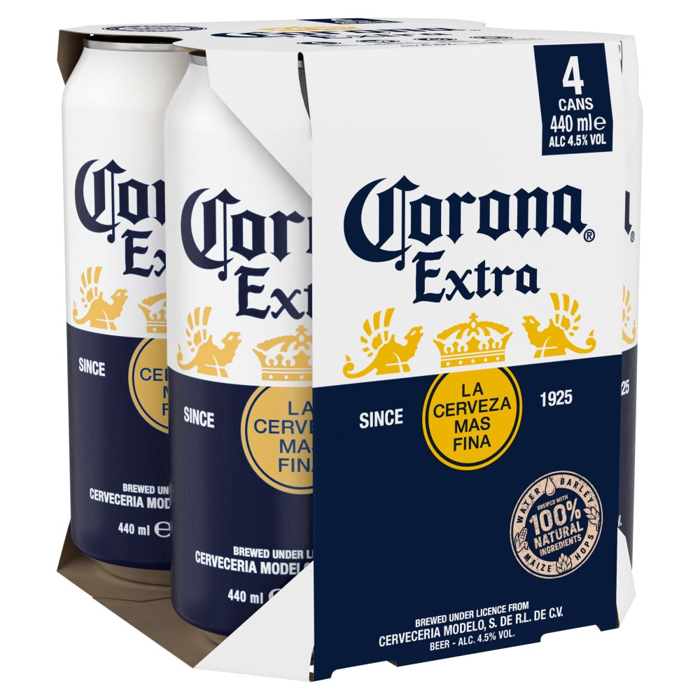 Corona Extra 4pack 440ml - Broadgate Store