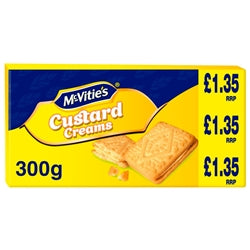 Mcvities custard creams 300g