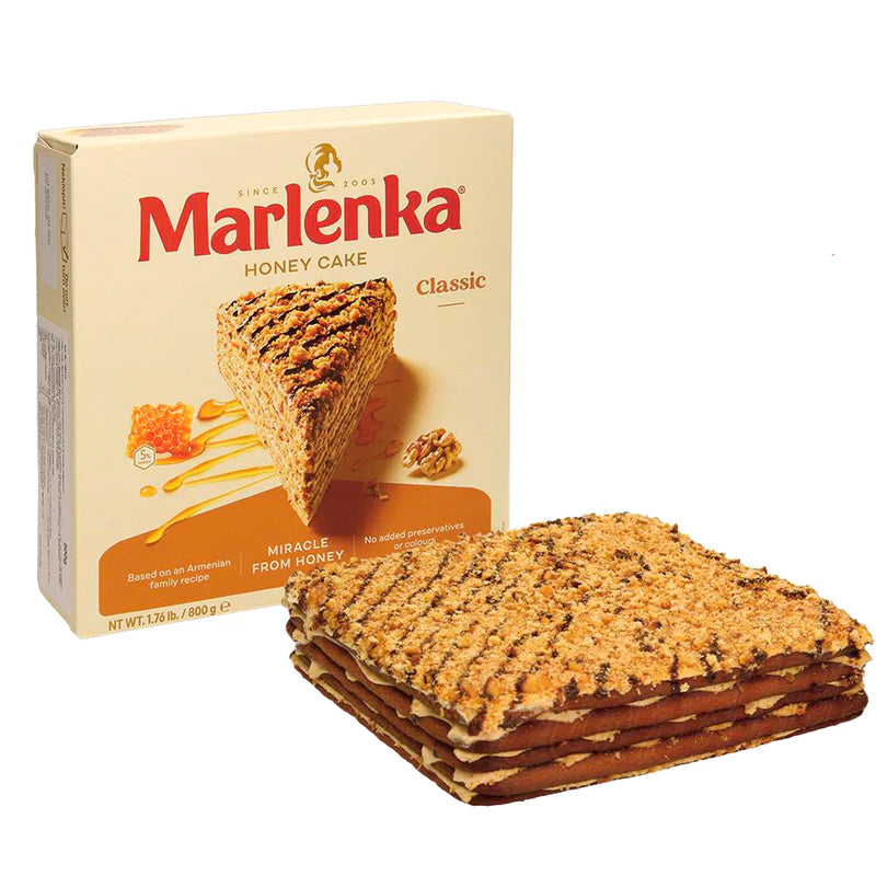 Marlenka classic honey cake 800g - Broadgate Store